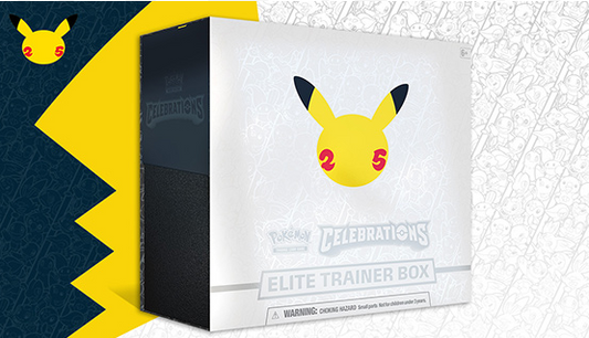 POKEMON 25th Anniversary Celebrations Elite Trainer Box