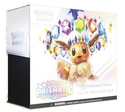 POKEMON CENTER Prismatic Evolutions Elite Trainer Box PC ETB