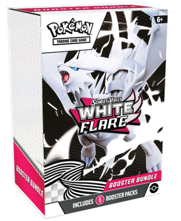 Pokémon TCG: Scarlet & Violet-White Flare Booster Bundle (6 Packs)