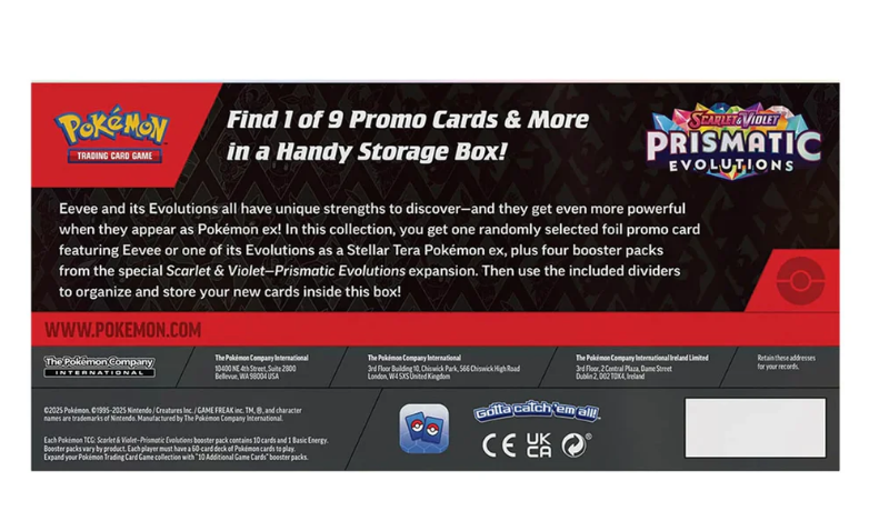 POKEMON TCG Scarlet & Violet Prismatic Evolutions Surprise Box