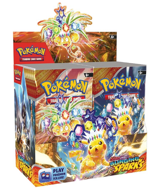 Pokemon TCG SV08 Scarlet & Violet Surging Sparks Booster Box