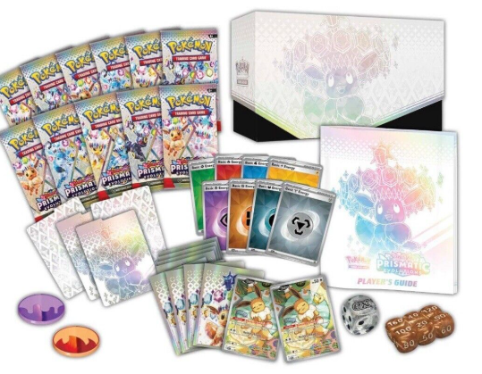 POKEMON CENTER Prismatic Evolutions Elite Trainer Box PC ETB