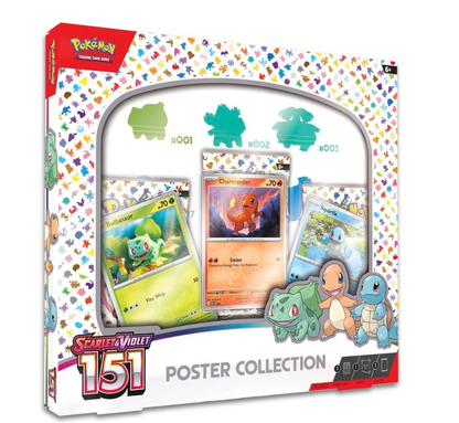 Pokemon TCG Scarlet &amp; Violet 151 Poster Collection