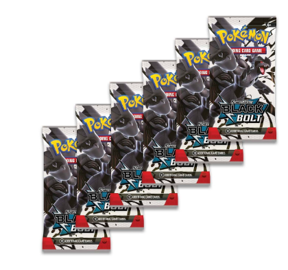 Pokémon TCG: Scarlet & Violet-Black Bolt Booster Bundle (6 Packs)