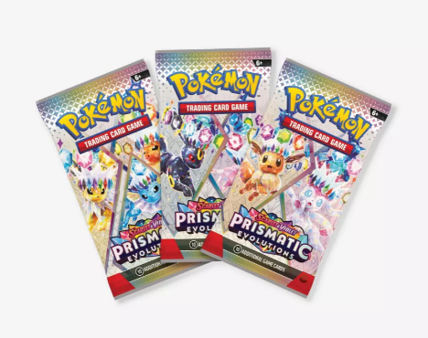 Pokemon TCG Scarlet & Violet 8.5 Prismatic Evolutions Poster Collection