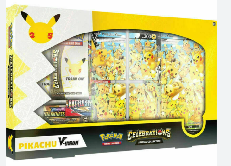 POKEMON Celebrations Special Collection Pikachu V Union