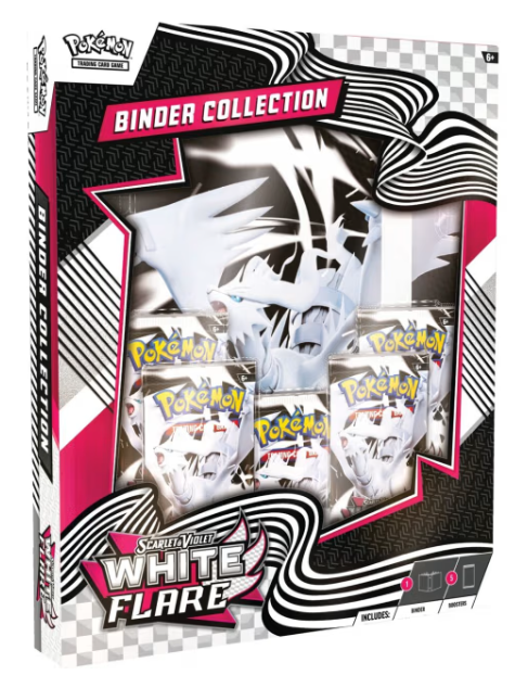 Pokemon Trading Card Game: Scarlet and Violet White Flare Binder Collection