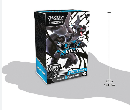Pokémon TCG: Scarlet & Violet-Black Bolt Booster Bundle (6 Packs)
