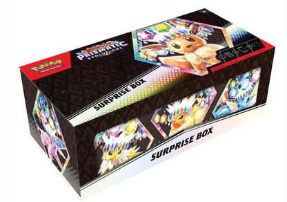 POKEMON TCG Scarlet & Violet Prismatic Evolutions Surprise Box