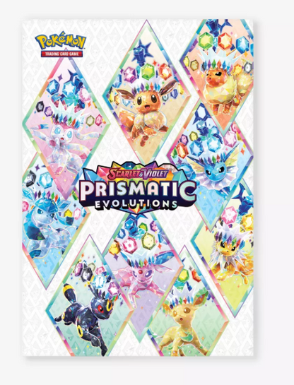 Pokemon TCG Scarlet & Violet 8.5 Prismatic Evolutions Poster Collection